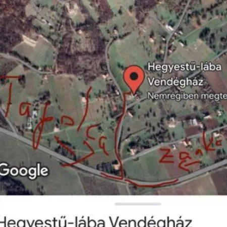 Prázdninový dům Hegyestu-laba Vendeghaz